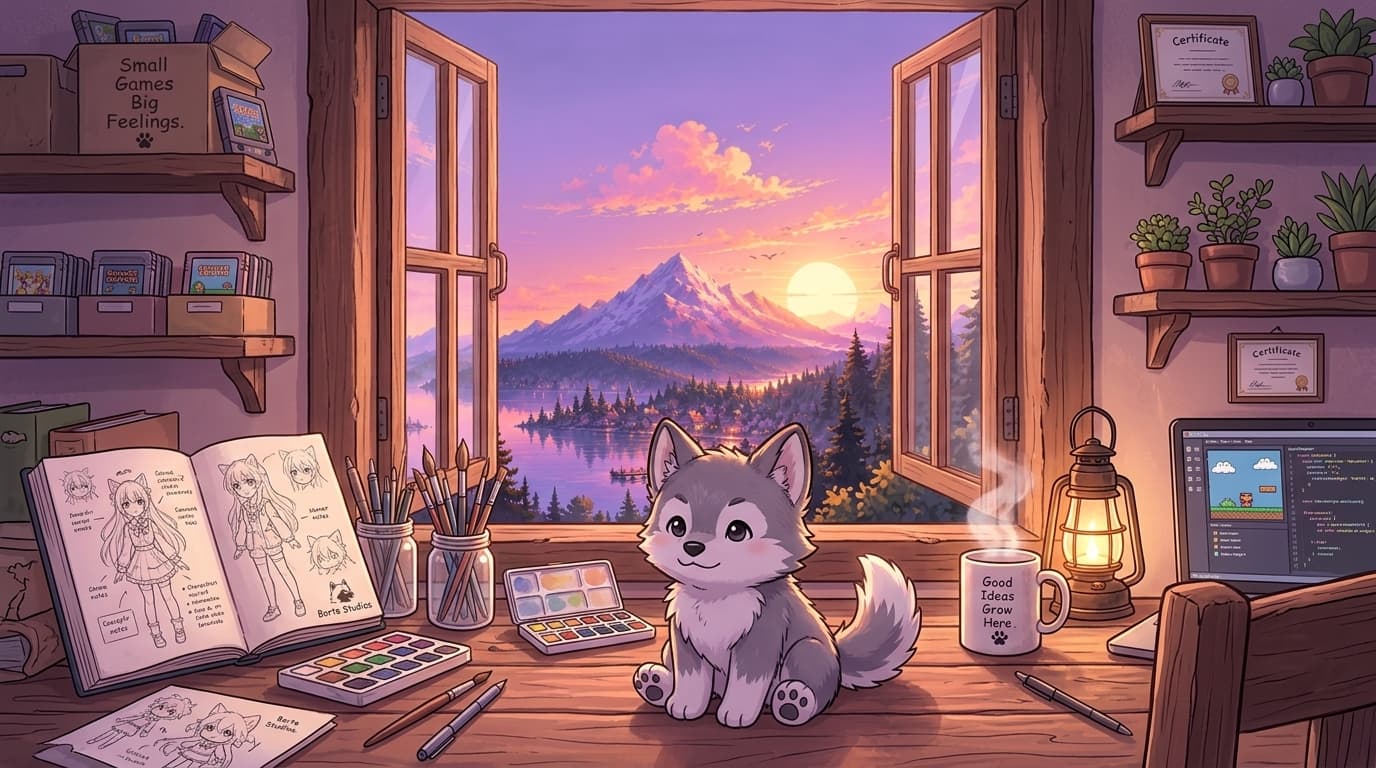 Welcome to Borte Studios: Small Games, Big Feelings